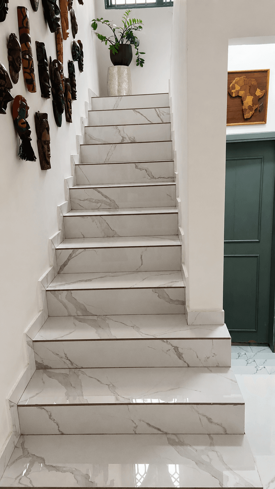 Staircase after renovation