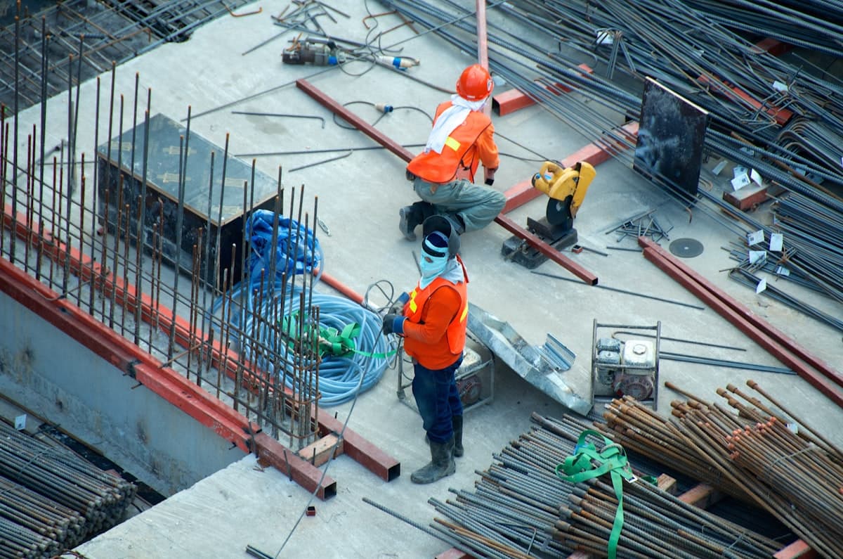 Site works — roads and drainage under construction